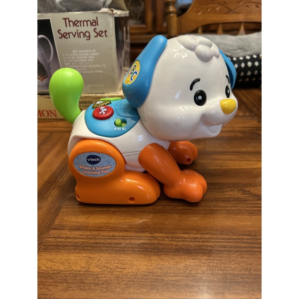 Vtech‎ Shake & Sounds Learning Pup Puppy Dog Interactive Colors Shapes Musical